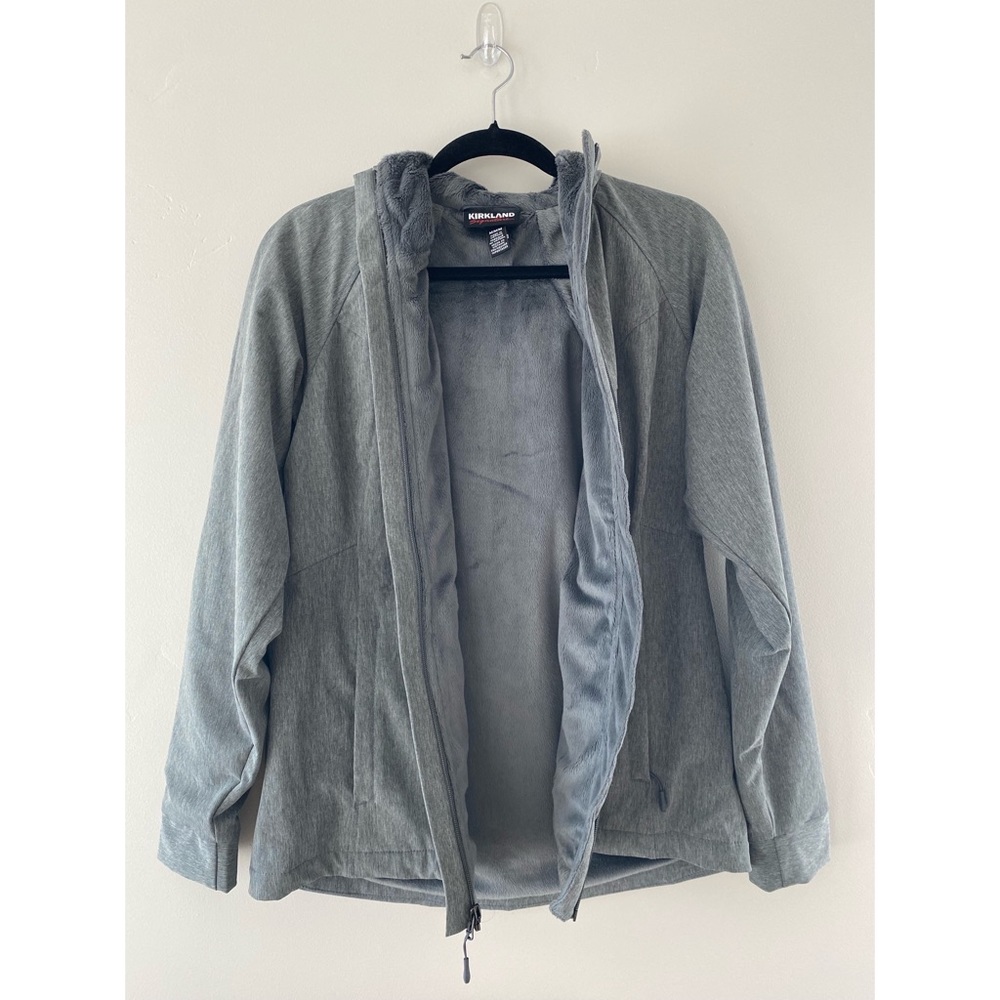 Womens Faux Fur Lined Hooded Jacket